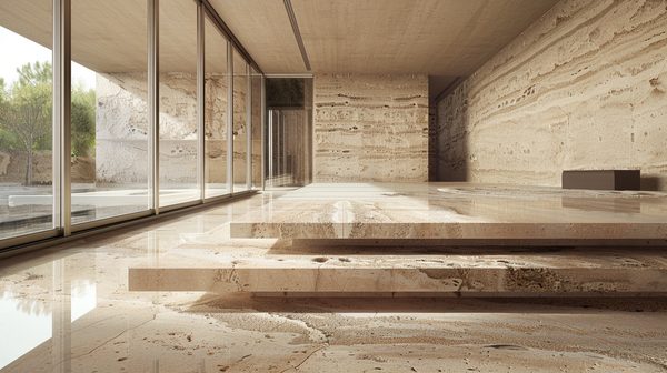 Découvrez l'origine du travertin pour votre déco intérieure