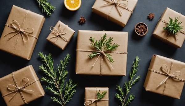 Des pochettes cadeaux en papier kraft "herboriste" pour éblouir